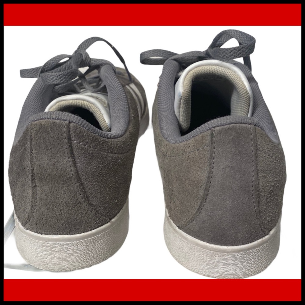 ADIDAS GRAND COURT GRAY SUEDE SNEAKER 7 (men’s) - Picture 4 of 11